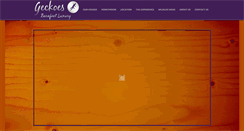 Desktop Screenshot of geckoeslodge.com